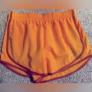 NWT Nike Women's Vibrant Orange Dri-Fit Athletic Shorts - Size M